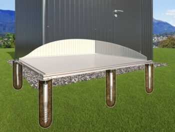 DODATKI ZA KOVINSKE HIKE BIOHORT 294X294 CM TEMELJ Z ZEMELJSKIMI VIJAKI E7